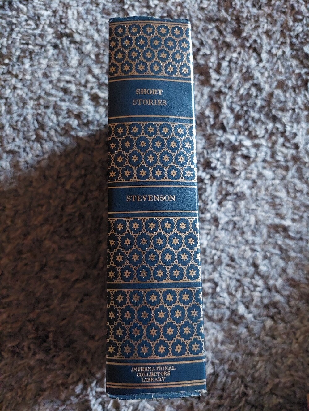 Stevenson Short Stories - Navy & Gold Decorative Spine